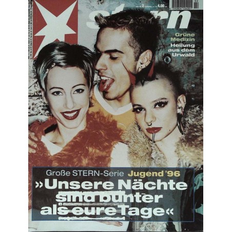 stern Heft Nr.2 / 4 Januar 1996 - Die Jugend
