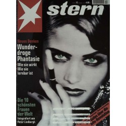 stern Heft Nr.12 / 14 März 1996 - Die 10 schönsten Frauen der Welt