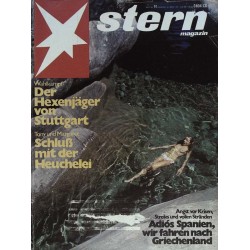 stern Heft Nr.14 / 25 März 1976 - Adios Spanien!