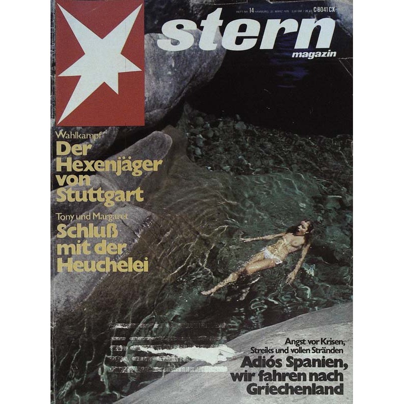 stern Heft Nr.14 / 25 März 1976 - Adios Spanien!