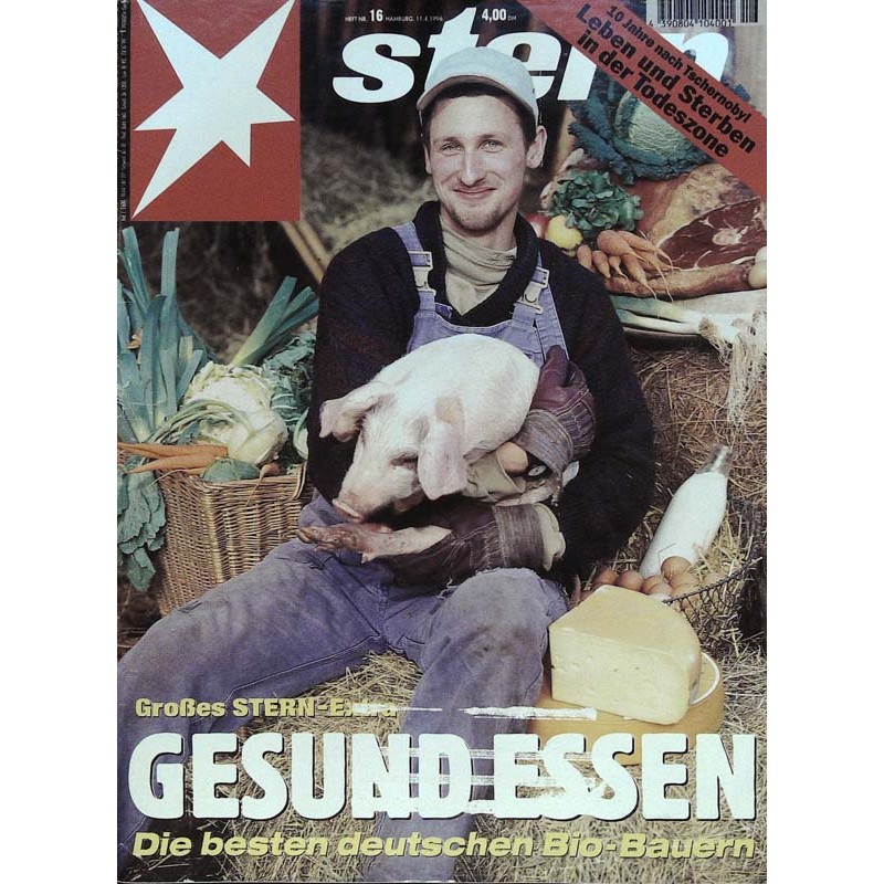 stern Heft Nr.16 / 11 April 1996 - Gesund Essen