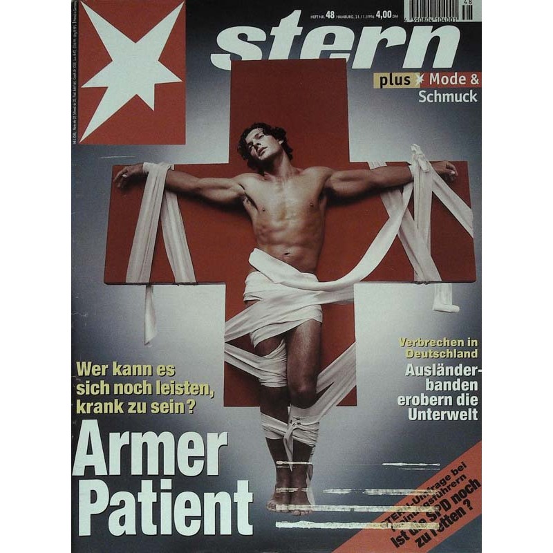stern Heft Nr.48 / 21 November 1996 - Armer Patient