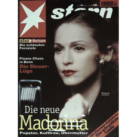stern Heft Nr.44 / 24 Oktober 1996 - Die neue Madonna