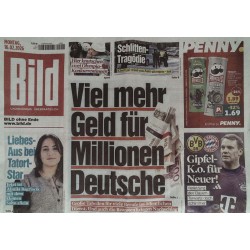Bild Zeitung Montag, 16 Februar 2026 - Mehr Geld für Deutsche
