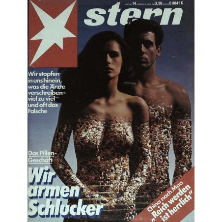 stern Heft Nr.14 / 29 März 1984 - Das Pillen-Geschäft