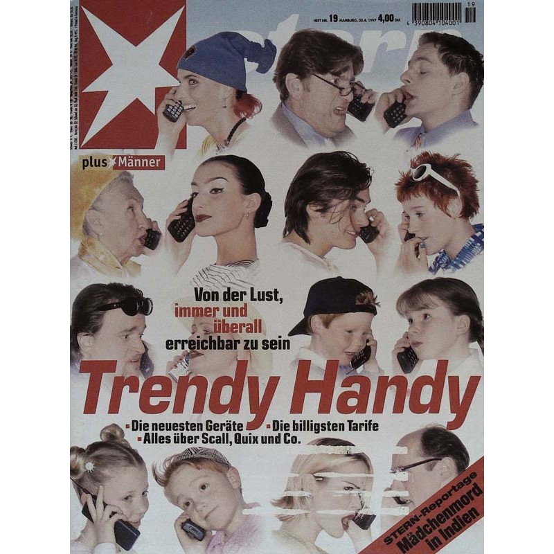 stern Heft Nr.19 / 30 April 1997 - Trendy Handy