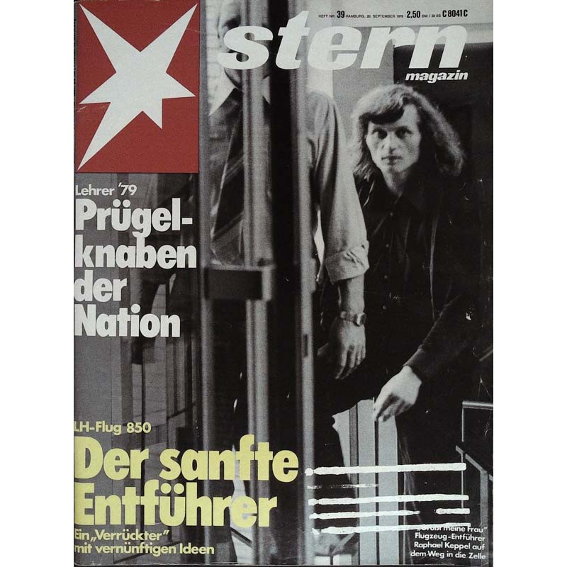 stern Heft Nr.39 / 20 September 1979 - Der sanfte Entführer
