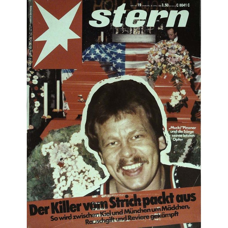 stern Heft Nr.19 / 30 April 1986 - Mucki Pinzner