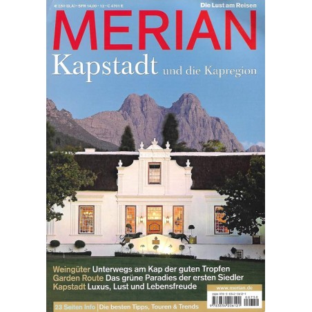 MERIAN Kapstadt und die Kapregion 12/59 Dezember 2006