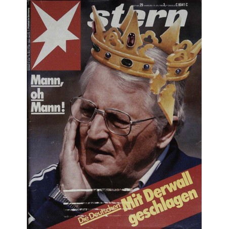 stern Heft Nr.29 / 15 Juli 1982 - Mann, oh Mann!