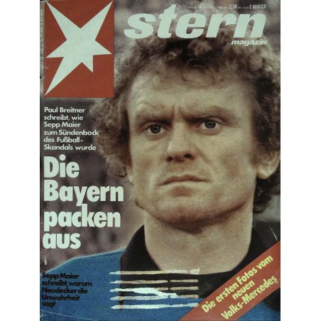 stern Heft Nr.14 / 29 März 1979 - Die Bayern packen aus