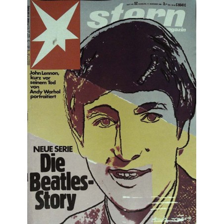 stern Heft Nr.52 / 17 Dezember 1980 - Die Beatles-Story