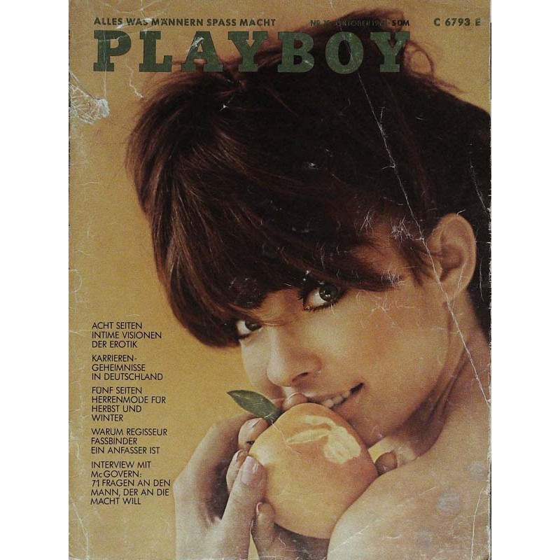 Playboy Nr.10 / Oktober 1972 - Sissy