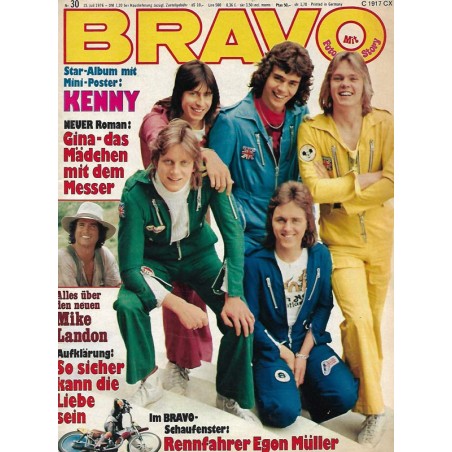 BRAVO Nr.30 / 15 Juli 1976 - Kenny