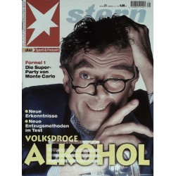 stern Heft Nr.21 / 15 Mai 1997 - Volksdroge Alkohol