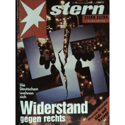 stern Heft Nr.51 / 10 Dezember 1992 - Widerstand gegen rechts