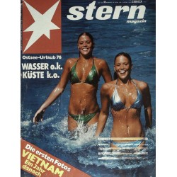stern Heft Nr.18 / 22 April 1976 - Ostsee Urlaub