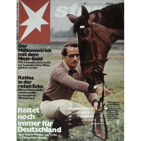 stern Heft Nr.28 / 1 Juli 1976 - Hans Günter Winkler