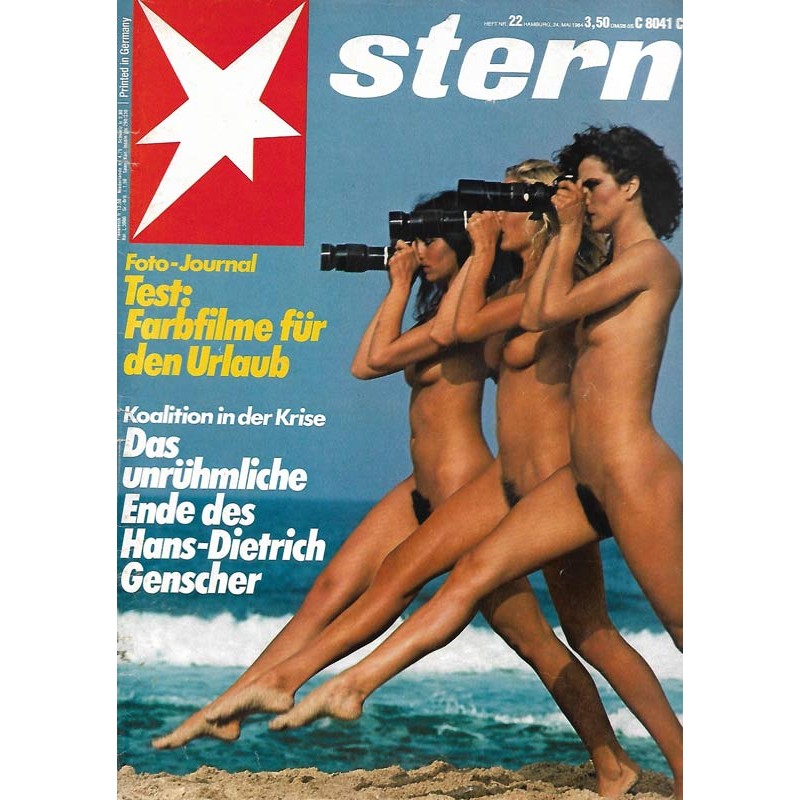 stern Heft Nr.22 / 24 Mai 1984 - Farbfilme für den Urlaub