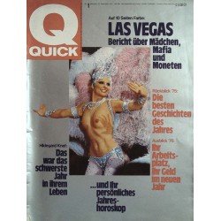Quick Heft Nr.11 / 23 Dezember 1975 - Las Vegas