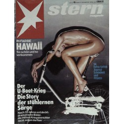 stern Heft Nr.40 / 23 September 1976 - Schönheit und Fitness
