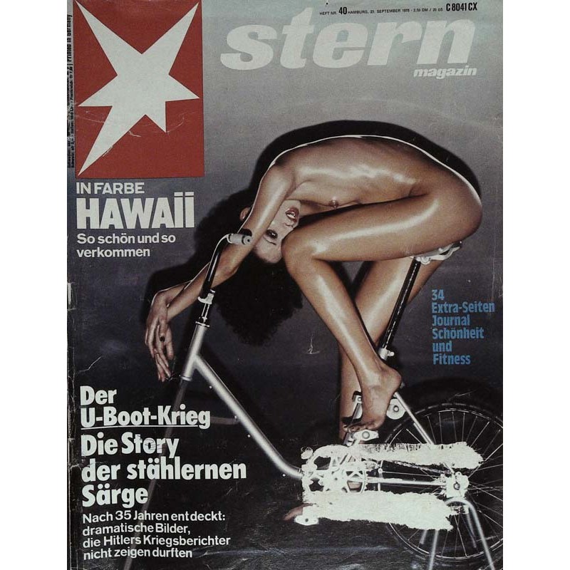 stern Heft Nr.40 / 23 September 1976 - Schönheit und Fitness