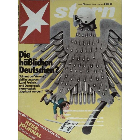stern Heft Nr.25 / 10 Juni 1976 - Die häßlichen Deutschen?