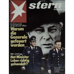 stern Heft Nr.47 / 11 November 1976 - Georg Leber