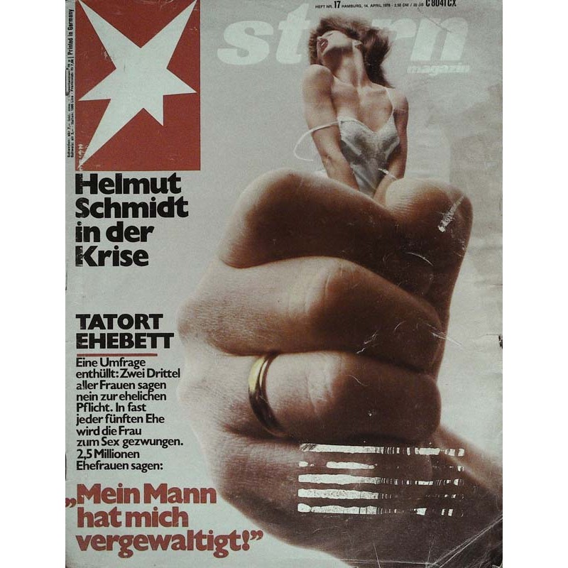 stern Heft Nr.17 / 14 April 1976 - Tatort Ehebett