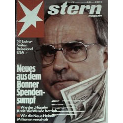 stern Heft Nr.10 / 27 Februar 1986 - Bonner Spendensumpf