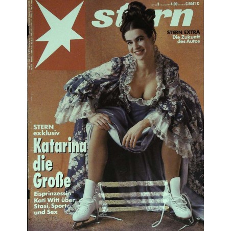 stern Heft Nr.3 / 13 Januar 1994 - Katarina Witt die Große