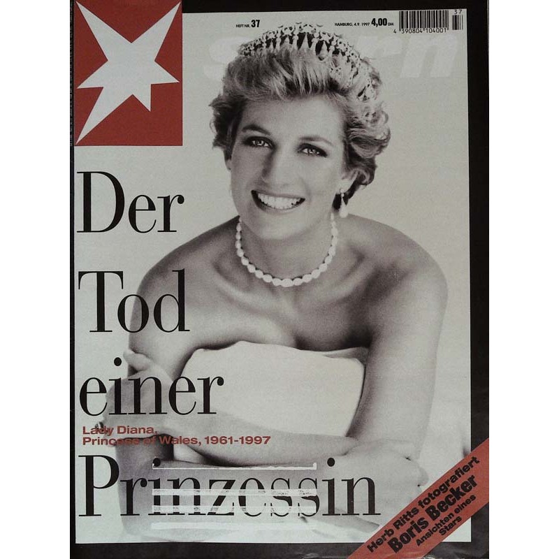 stern Heft Nr.37 / 4 September 1997 - Der Tod einer Prinzessin
