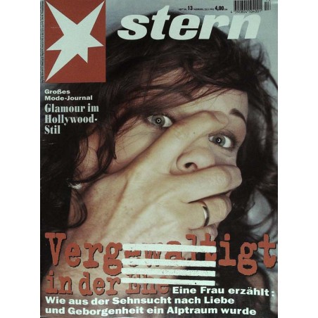 stern Heft Nr.13 / 23 März 1995 - Vergewaltigt in der Ehe