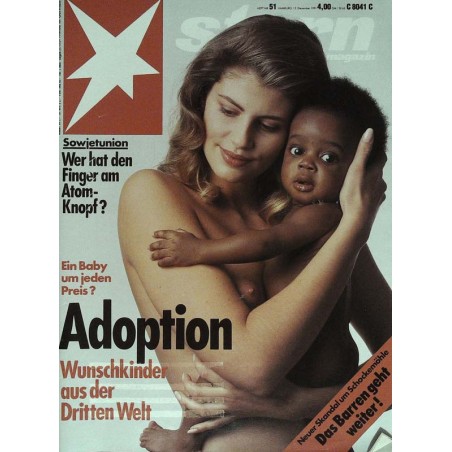 stern Heft Nr.51 / 12 Dezember 1991 - Adoption
