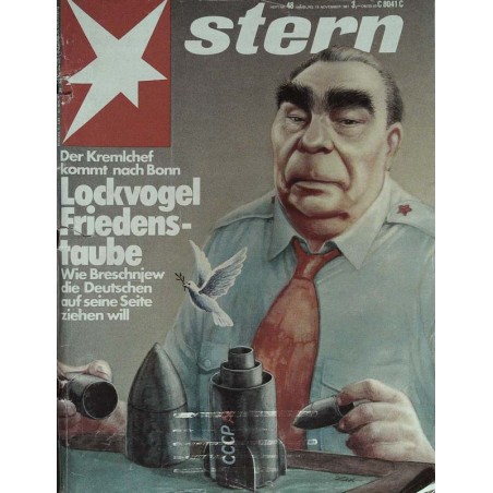 stern Heft Nr.48 / 19 November 1981 - Der Kremlchef