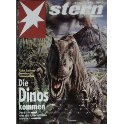 stern Heft Nr.36 / 2 September 1993 - Die Dinos kommen
