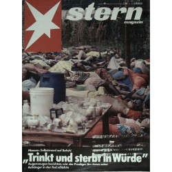 stern Heft Nr.49 / 30 November 1978 - Massen Selbstmord