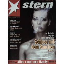 stern Heft Nr.18 / 27 April 2000 - Schluss mit dem Rauchen