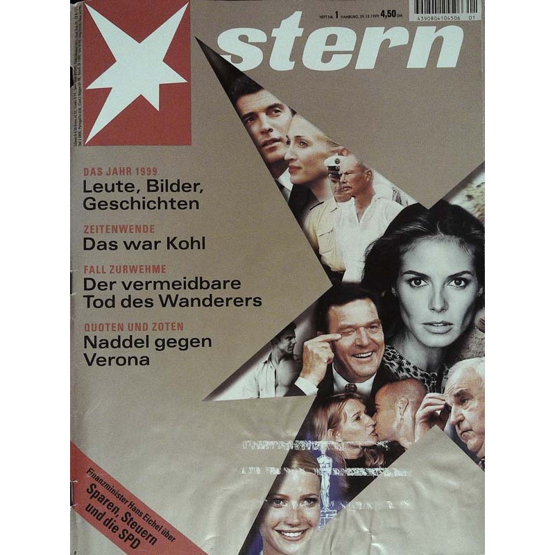 stern Heft Nr.1 / 29 Dezember 1999 - Das Jahr 1999