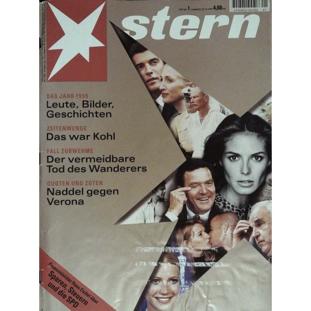 stern Heft Nr.1 / 29 Dezember 1999 - Das Jahr 1999