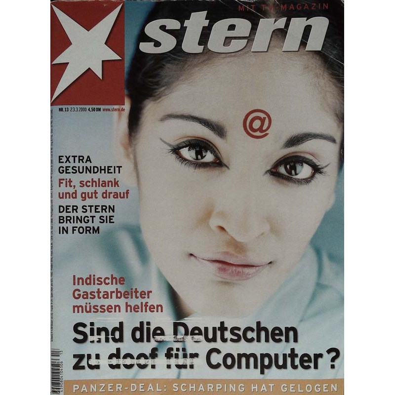 stern Heft Nr.13 / 23 März 2000 - Indische Gastarbeiter