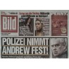 Bild Zeitung Freitag, 20 Februar 2026 - Polizei nimmt Andrew fest