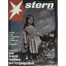 stern Heft Nr.51 / 11 Dezember 1975 - Daguerreotypien