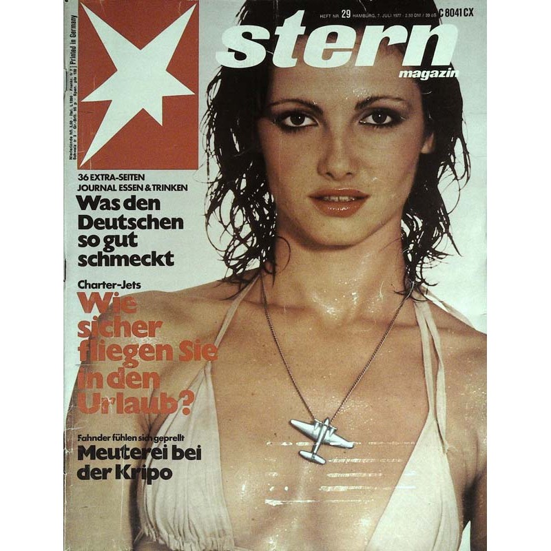 stern Heft Nr.29 / 7 Juli 1977 - Charter-Jets
