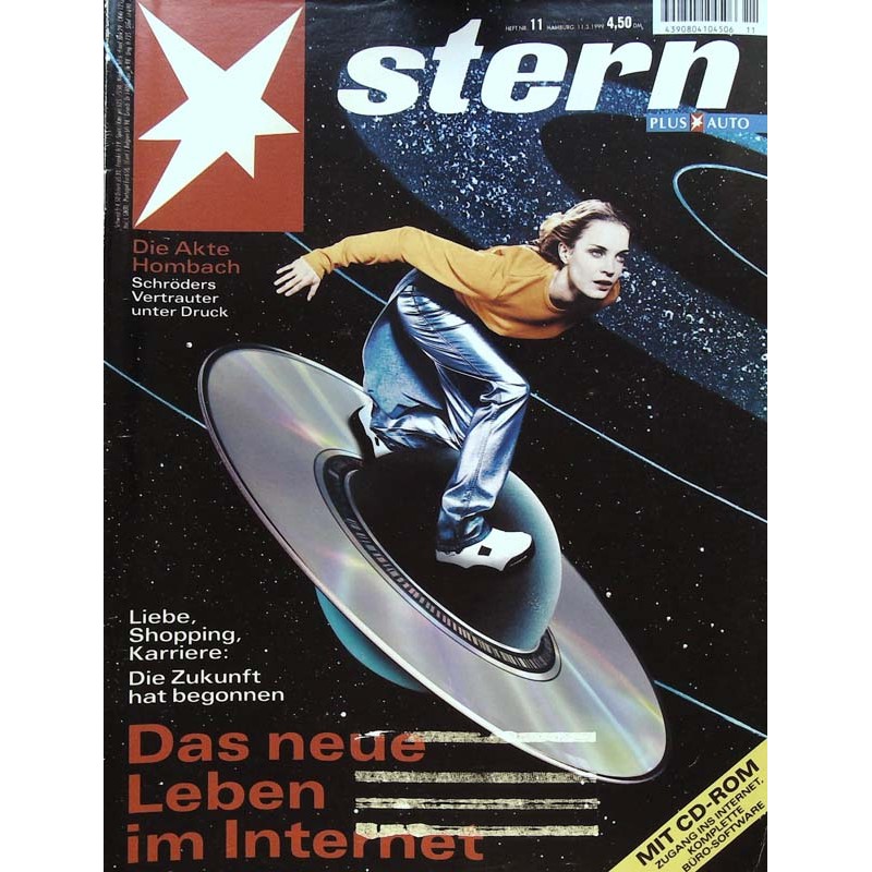 stern Heft Nr.11 / 11 März 1999 - Das neue Leben im Internet