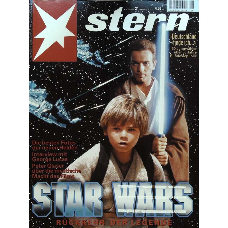 stern Heft Nr.21 / 20 Mai 1999 - Star Wars