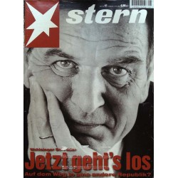 stern Heft Nr.41 / 30 September 1998 - Wahlsieger Schröder