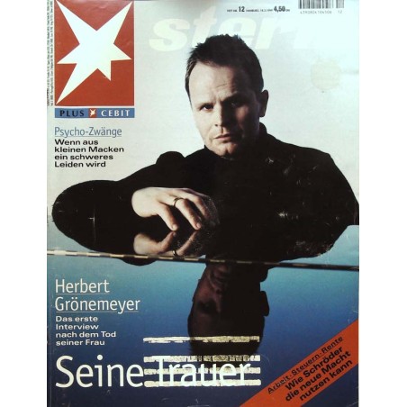 stern Heft Nr.12 / 18 März 1999 - Herbert Grönemeyer
