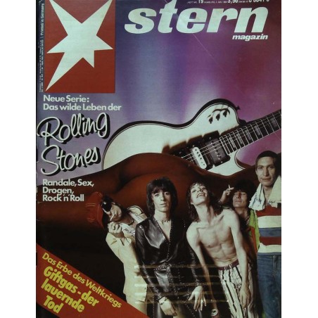 stern Heft Nr.19 / 3 Mai 1984 - Rolling Stones