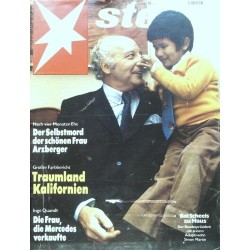 stern Heft Nr.51 / 12 Dezember 1974 - Bei Scheels zu Haus